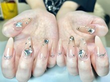 グランスネイル(glance nail)/チップ長さだし付け放題平日限定