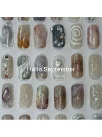◎September monthly design