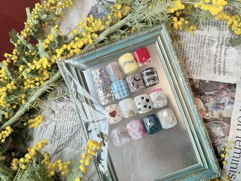 【フット】トレンド親指アート★