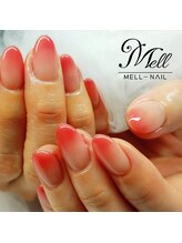 メルネイル(MELL-NAIL)/Pinkグラデーション♪