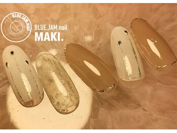 ブルージャムネイル(BLUE.JAM.nail)/キャンペーンデザイン MAKI