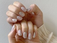 ネイルズ ララ(nails Lala)/ホワイトカラー。