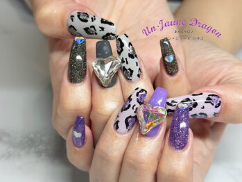 アン ジョーヌドラゴ/【ロングネイル】レオパード