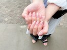 ニュアンス×ミラーネイル