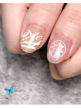 モルフォ 千駄ヶ谷(Morpho)/ATEEZコンサートネイル