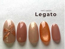 レガート(Legato)の雰囲気（パラジェルベースを使用し、選べるカラーは全部で200色以上！）