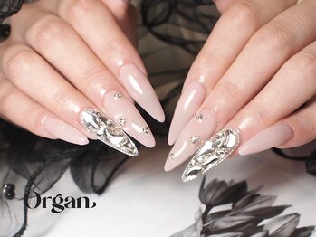 オーガン(ORGAN)/スカルプ埋め尽くしネイル