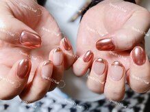 スペードキューネイル 新宿店(Spade Q Nail)/ミラーフレンチ