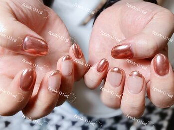スペードキューネイル 新宿店(Spade Q Nail)/ミラーフレンチ