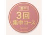 【短期集中☆毛穴×ニキビケア】毛穴洗浄ピーリング+小顔マッサージ3回¥27740