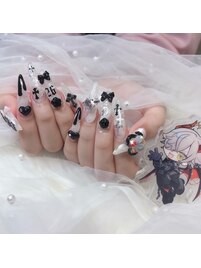 だるまいずごっどネイル 3D