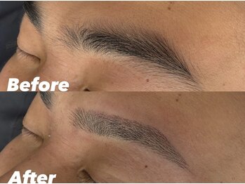 【メンズ専門眉毛サロン】BUZZ FLOW men's salon by D&T【04/01 OPEN (予定)】/アイブロウWAX