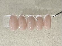 latte.nail【ラテネイル】[富山ネイル/ワンカラー/マグネット/フィルイン/長さだし]/定額デザイン　A