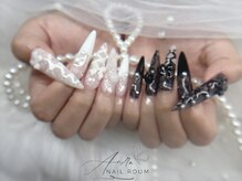 オウラネイルルーム(Aura nail room)の雰囲気(ワンホンネイル・ちゅるんちゅるんパーツもたくさん揃えてます♪)