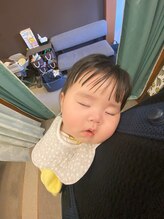 子育てママの整体サロン/施術中のお子様の様子