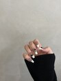 ジェイ(J)&nbsp;自分のネイルはフレンチネイルが多いです(^^)