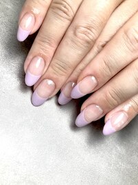 シンプルフレンチネイル