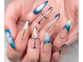 マルチューネイル 池袋(MARUCHU NAIL)/持ち込みデザイン/やり放題