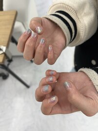ラメグラデーション
