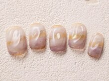 アイネイルズ 渋谷店(I nails)/グレージュベールミラー