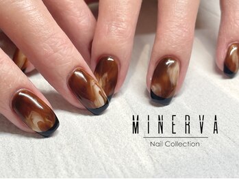 ミネルバネイル(MINERVA nail)/カフェオレネイル