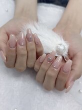 メル ネイル(Mel nail)/ワンカラー＋パーツ追加