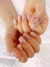 フレチル(frachill)/2本アート・花柄パール