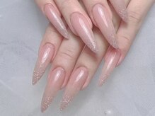 シーアンドビーネイル(C&B Nail)/ラメグラデーション