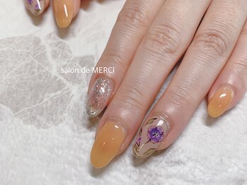 サロン ド メルシー(Salon de MERCI)/メープルカラー＆お花☆