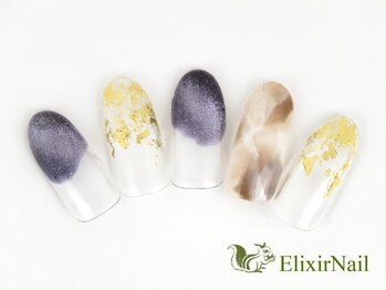 エリクサーネイル 心斎橋(Elixir Nail)/定額aシンプル/クーポン使用