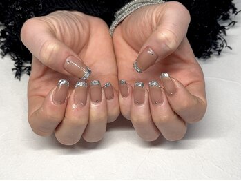 ジェミニ(Gemini)/ガラスフレンチ/オフィスネイル