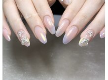マァニ(mani)の雰囲気（snsで人気の#韓国ネイルは薔薇やハートのパーツも豊富にご用意♪）