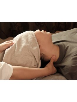 ヘッドスパで癒されたい