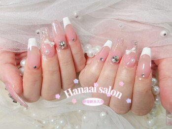 ハナアイ サロン 新大久保店(hanaai salon)/チップ長さだしデザイン¥9800