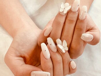 ブラン(BLANC)/バタフライネイル