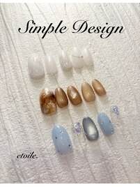 【simple】5月6月定額デザイン