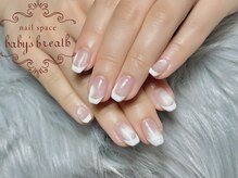 ベイビーズブレス(baby's breath)の雰囲気（マグネットネイルデザインも対応可能♪定額デザイン￥5900～）