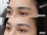 【毛流れ修正】メンズ眉カット＋美眉WAX＋眉パーマ￥11000 [men's/眉サロン]