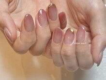 ディアネイル(dear.nail)/ミラーフレンチ