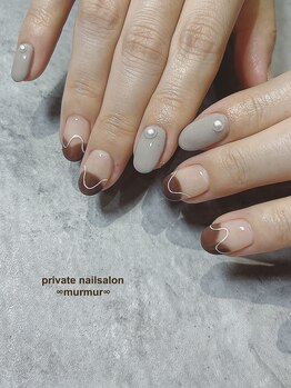 プライベート ネイルサロン マーマ(murmur)/うねうねライン