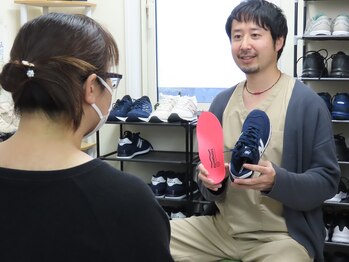 ナカザワ(NAKAZAWA)/施術の流れ7・靴の提案