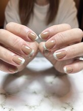 テソロネイル(TESORO nail)/フレンチネイル