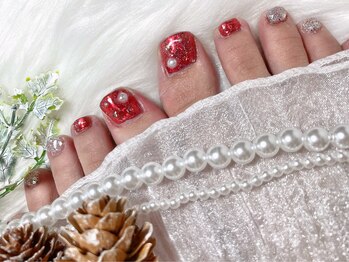 クリスマスネイル