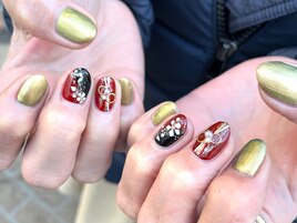 お正月ネイル