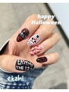 ハロウィンネイル♪