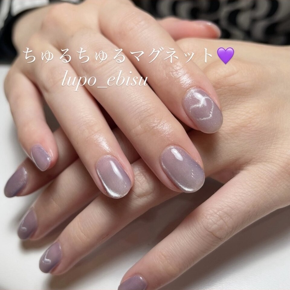 2025年-2026年冬トレンド】パープル 秋のネイルデザイン集｜人気順｜4