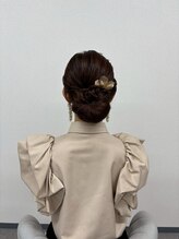 ミカヅキ 赤坂/ブライダルアレンジシニヨン！