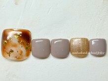 フェリーチェ(nail salon＆school felice)/フットネイル/定額制8800円/瑞江