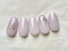 【新規★平日限定】定額シンプルアート《フィルインオフ込》OLさん人気No1!