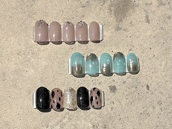 イーネイル(e-NAIL)/☆秋の定額制Art☆　￥5830～